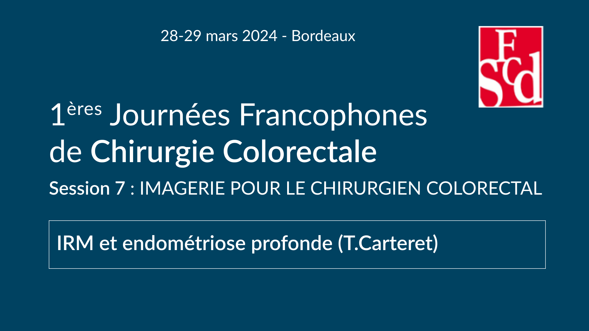 Vignette : IRM et endométriose profonde