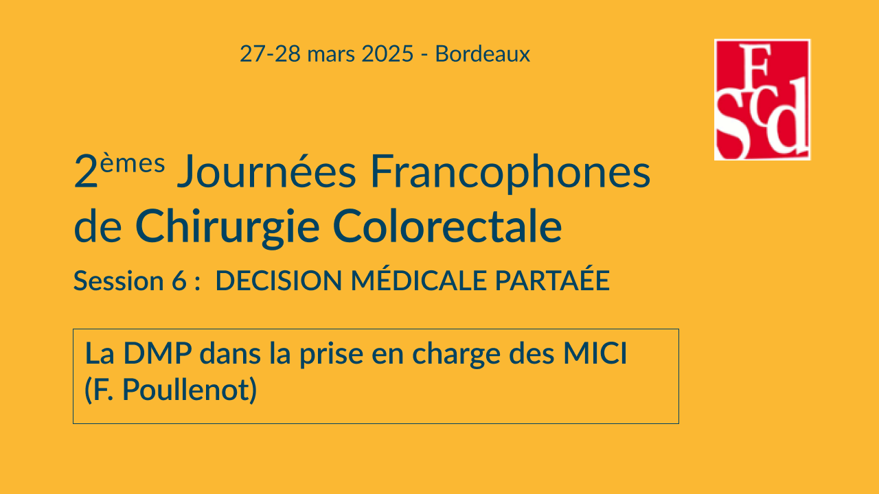 Vignette : La DMP dans la prise en charge des MICI