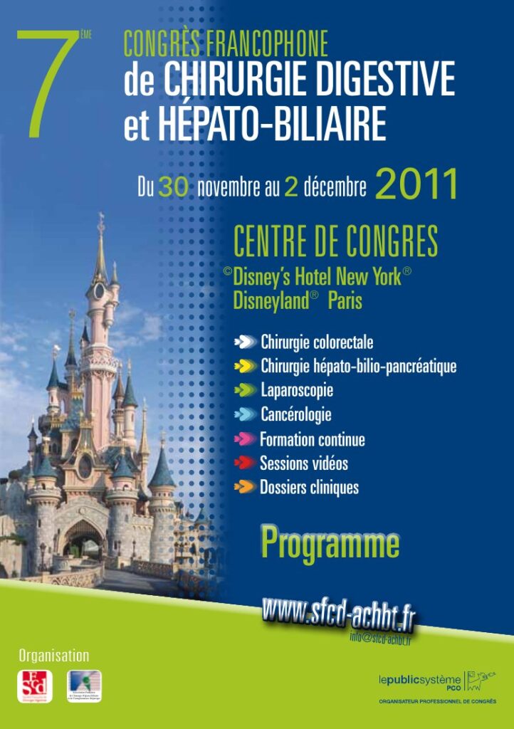 Affiche du congrès SFCD-ACHBT 2011
