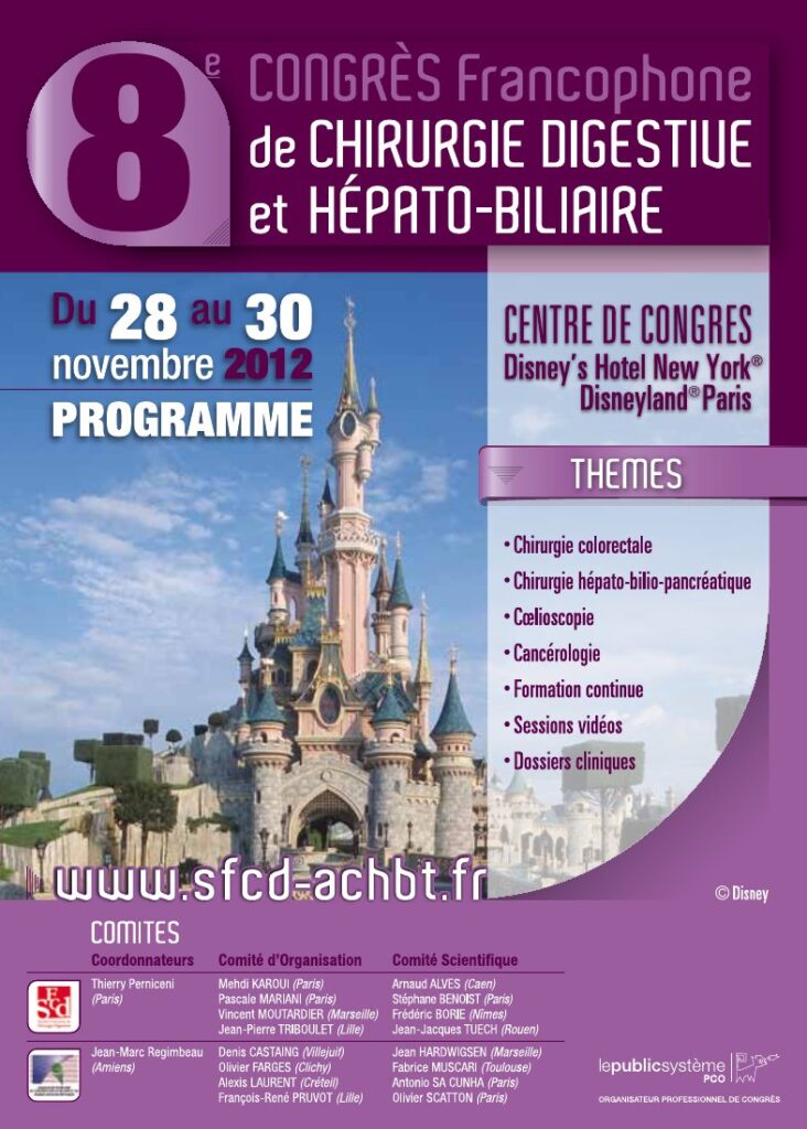 Affiche du congrès SFCD-ACHBT 2012