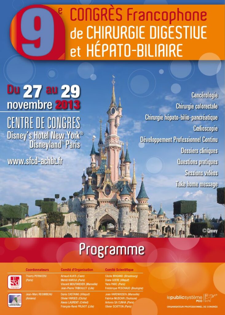 Congrès 2013 – 9ème Congrès Francophone de Chirurgie Digestive et Hépato-Biliaire