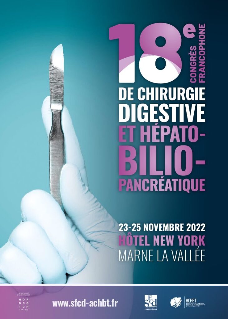 Affiche du congrès SFCD-ACHBT 2022