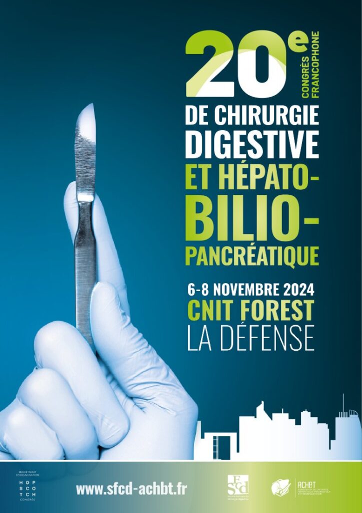 Affiche du congrès SFCD-ACHBT 2024