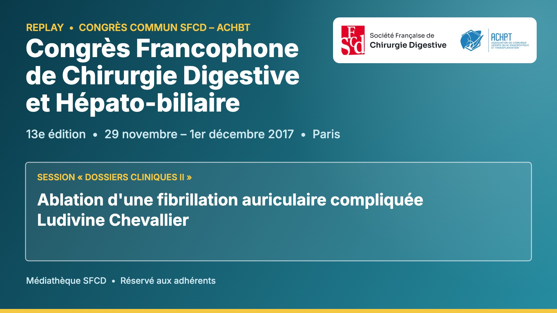 Vignette : Ablation d’une fibrillation auriculaire compliquée