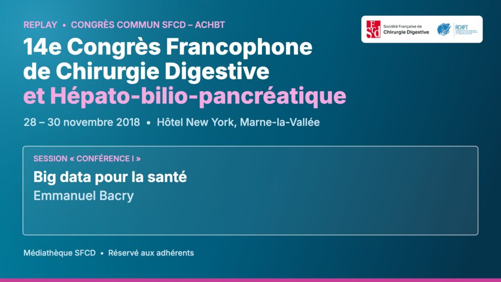 Vignette : Big data pour la santé