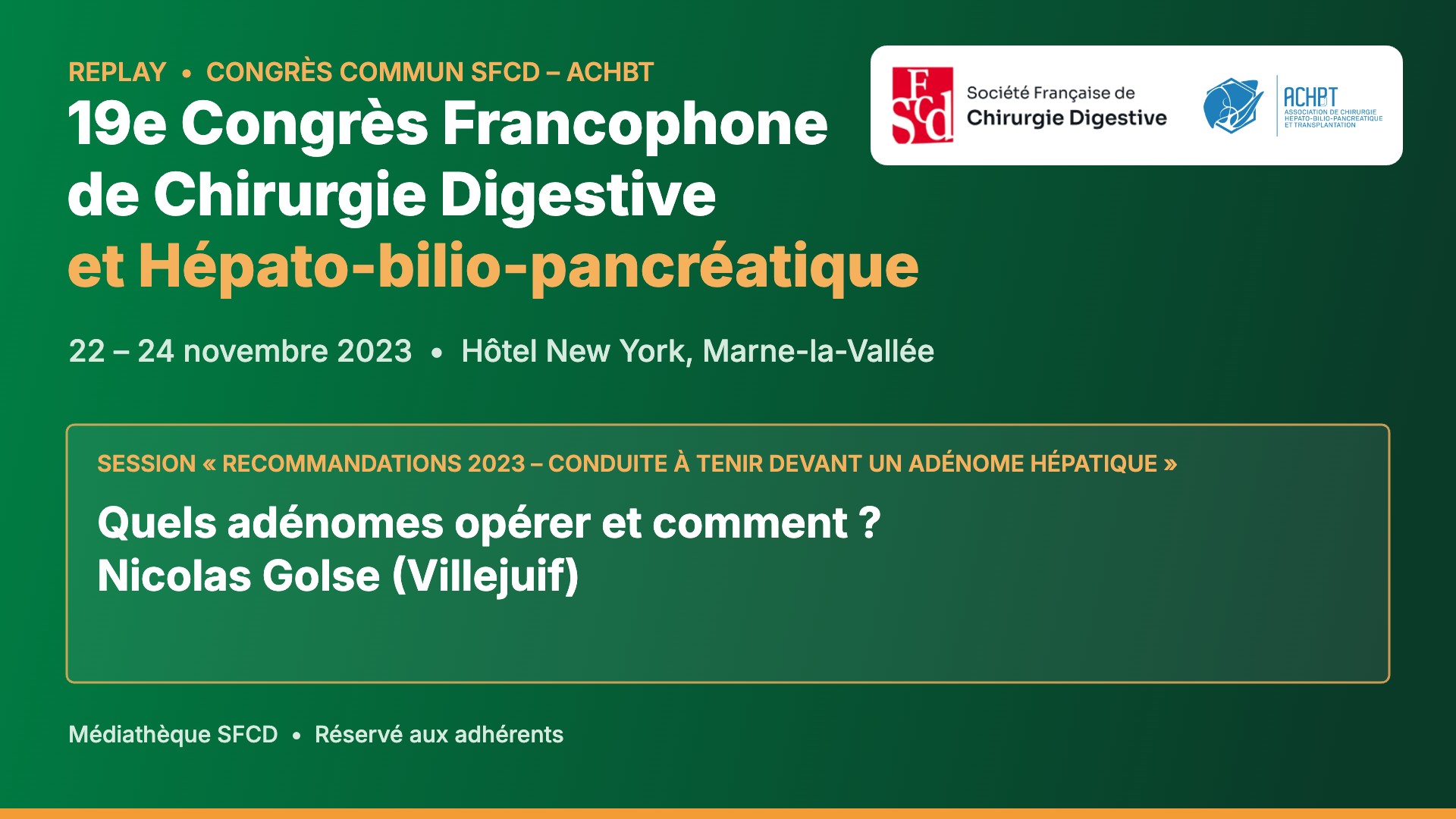Vignette : Quels adénomes opérer et comment ?